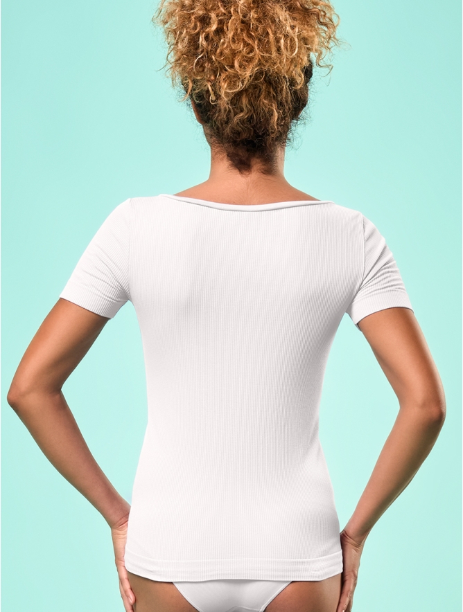T-SHIRT MADONNA COSTINA BIANCO