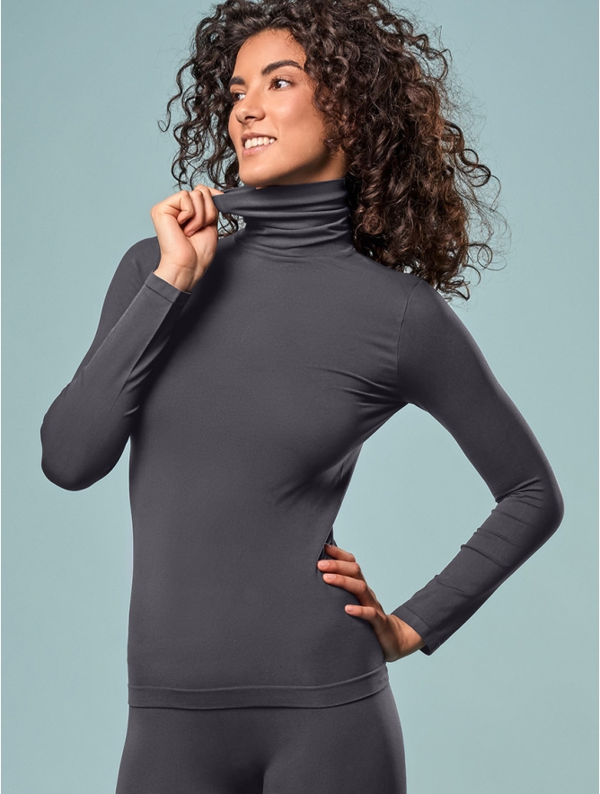 DOLCEVITA DONNA MANICA LUNGA - ANTRACITE