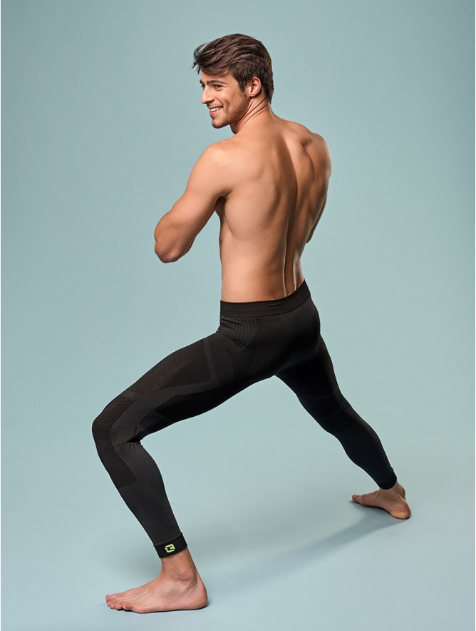 MEN'S LONG DRYARN TROUSERS BLACK
