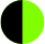 NERO/VERDE FLUO