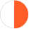 WHITE/ORANGE FLUO